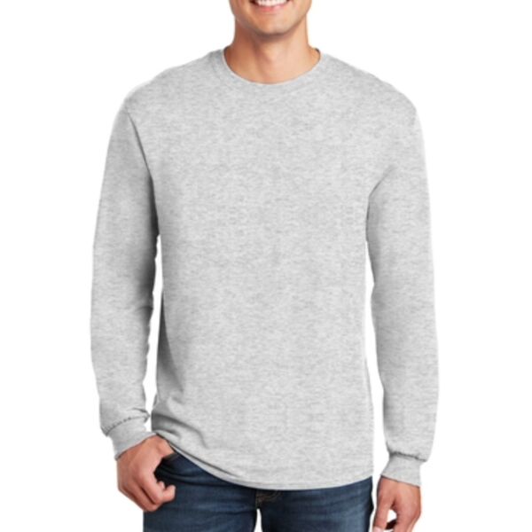 Heavy Cotton 100% Cotton Long Sleeve T Shirt Thumbnail