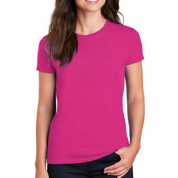Ladies Ultra Cotton ® 100% US Cotton T Shirt Thumbnail