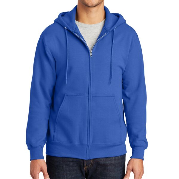 Essential Fleece Full Zip Hooded Sweatshirt Thumbnail