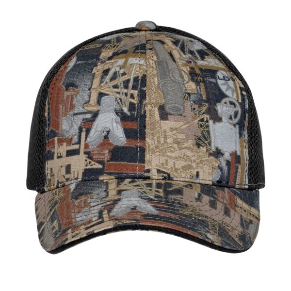 Camouflage Cap with Air Mesh Back Thumbnail