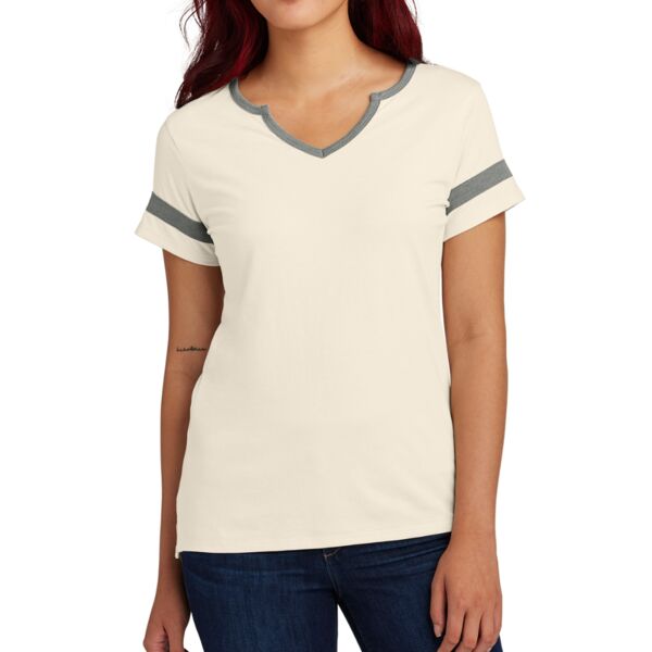 Ladies Halftime Notch Neck Tee Thumbnail