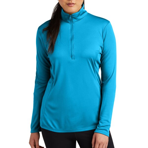 Ladies PosiCharge ® Competitor 1/4 Zip Pullover Thumbnail