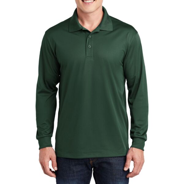Long Sleeve Micropique Sport Wick ® Polo Thumbnail
