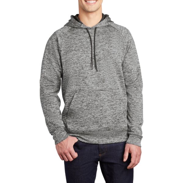 PosiCharge ® Electric Heather Fleece Hooded Pullover Thumbnail