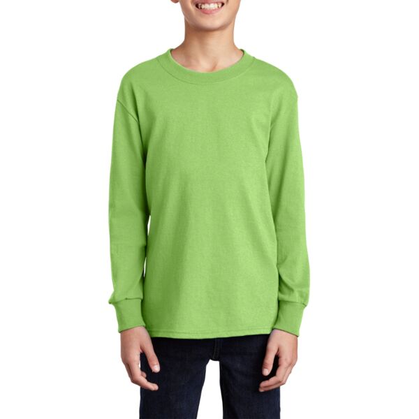 Youth Long Sleeve Core Cotton Tee Thumbnail