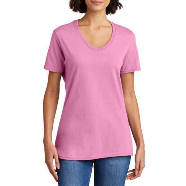 Ladies Core Cotton V Neck Tee Thumbnail