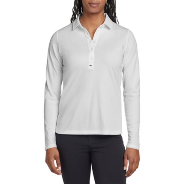 Ladies Long Sleeve Dri FIT Stretch Tech Polo Thumbnail