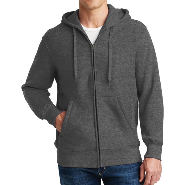 Super Heavyweight Full Zip Hooded Sweatshirt Thumbnail