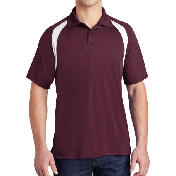 Dry Zone ® Colorblock Raglan Polo Thumbnail