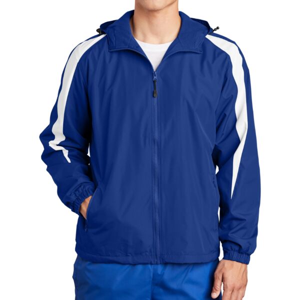 Fleece Lined Colorblock Jacket Thumbnail