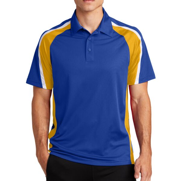 Tricolor Micropique Sport Wick ® Polo Thumbnail