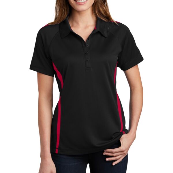 Women's PosiCharge ® Micro Mesh Colorblock Polo Thumbnail