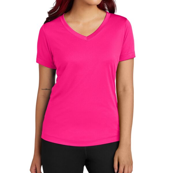 Women's PosiCharge ® Competitor V Neck Tee Thumbnail