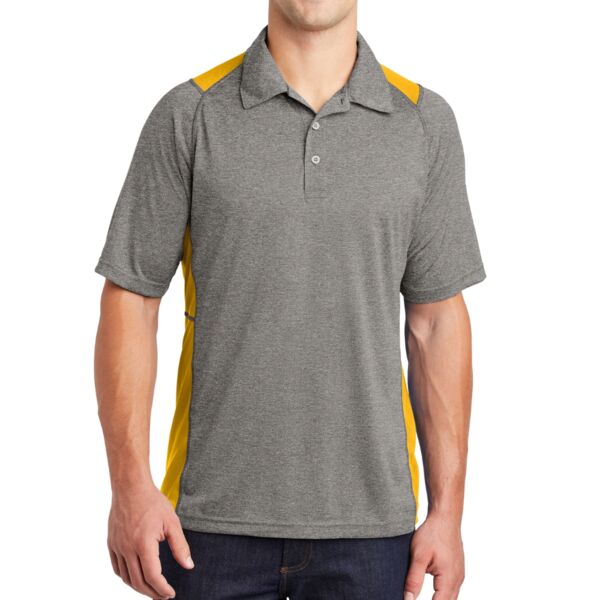 Heather Colorblock Contender Polo Thumbnail