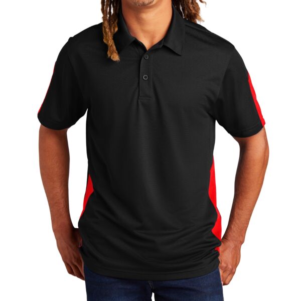 PosiCharge ® Active Textured Colorblock Polo Thumbnail
