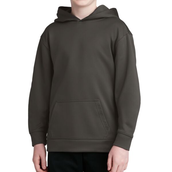 Youth Sport Wick ® Fleece Hooded Pullover Thumbnail