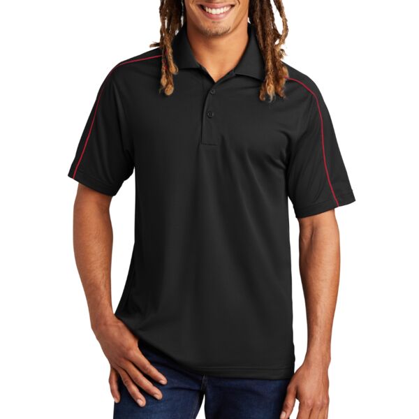 Micropique Sport Wick ® Piped Polo Thumbnail