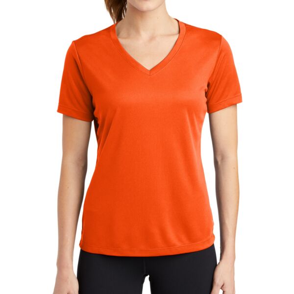 Women's PosiCharge ® RacerMesh ® V Neck Tee Thumbnail