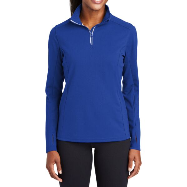 Women's Sport Wick ® Textured 1/4 Zip Pullover Thumbnail