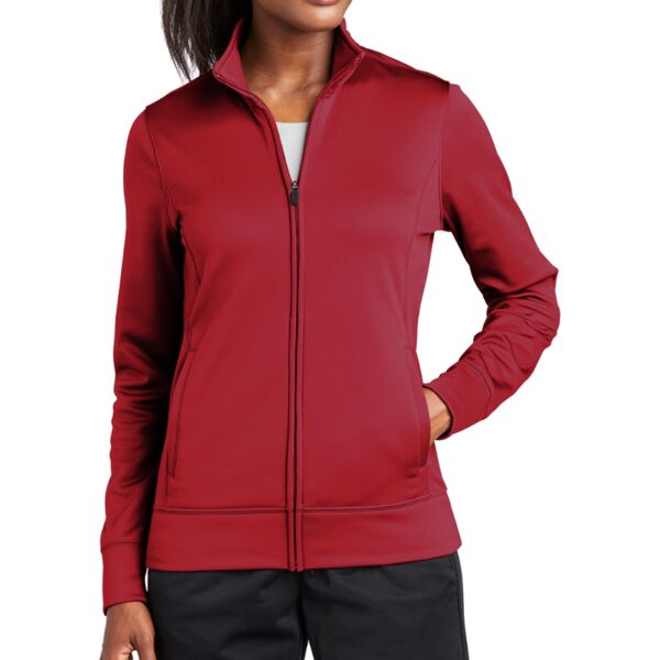 Women's Sport Wick ® Fleece Full Zip Jacket Thumbnail