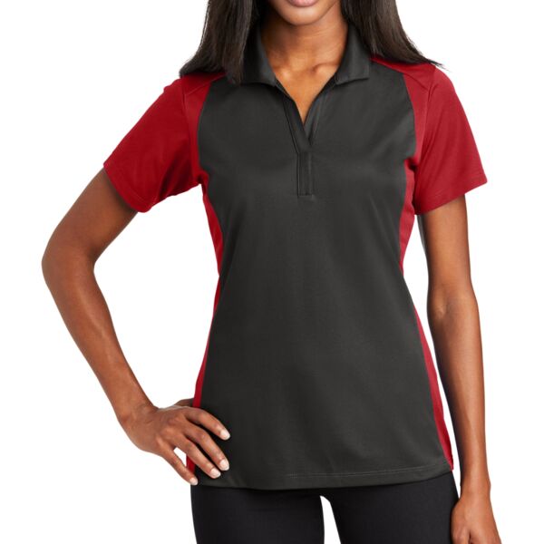 Women's Colorblock Micropique Sport Wick ® Polo Thumbnail