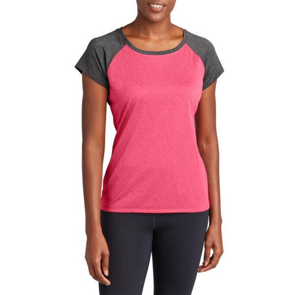 Women's Heather On Heather Contender Scoop Neck Tee Thumbnail