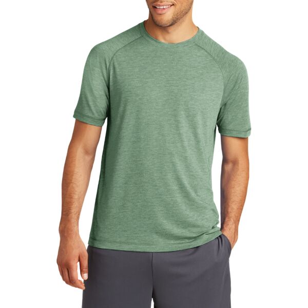 PosiCharge ® Tri Blend Wicking Raglan Tee Thumbnail