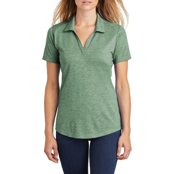 Women's PosiCharge ® Tri Blend Wicking Polo Thumbnail