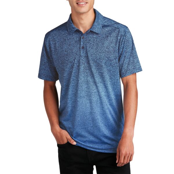 Ombre Heather Polo Thumbnail