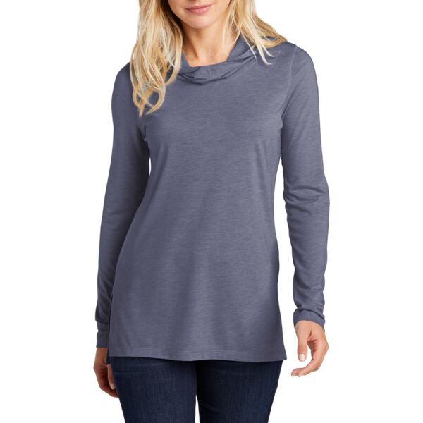 Women's PosiCharge ® Tri Blend Wicking Long Sleeve Hoodie Thumbnail