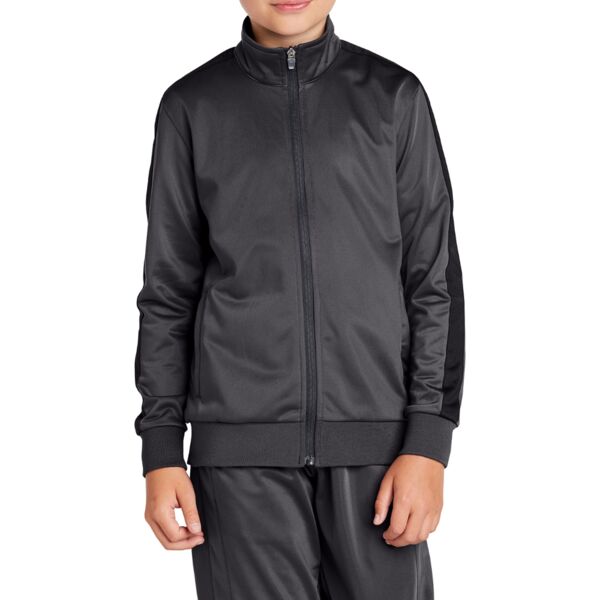 Youth Tricot Sleeve Stripe Track Jacket Thumbnail