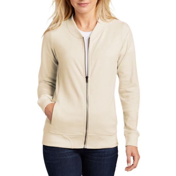 Women's Lightweight French Terry Bomber Thumbnail