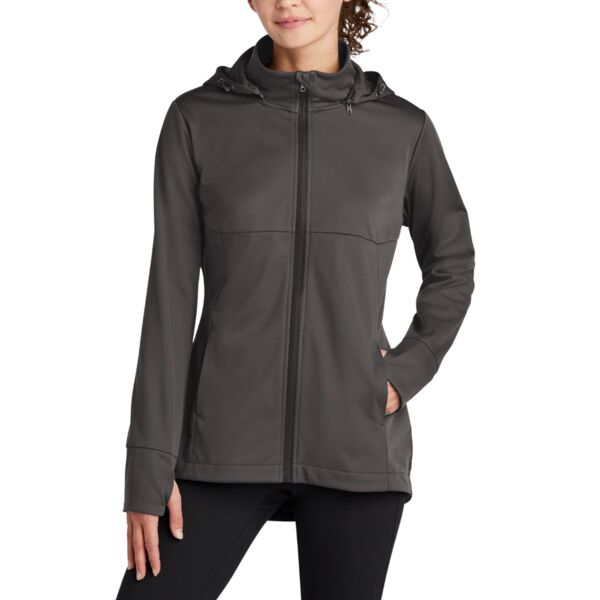 Women's Hooded Soft Shell Jacket Thumbnail
