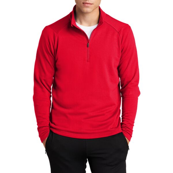 Lightweight French Terry 1/4 Zip Pullover Thumbnail