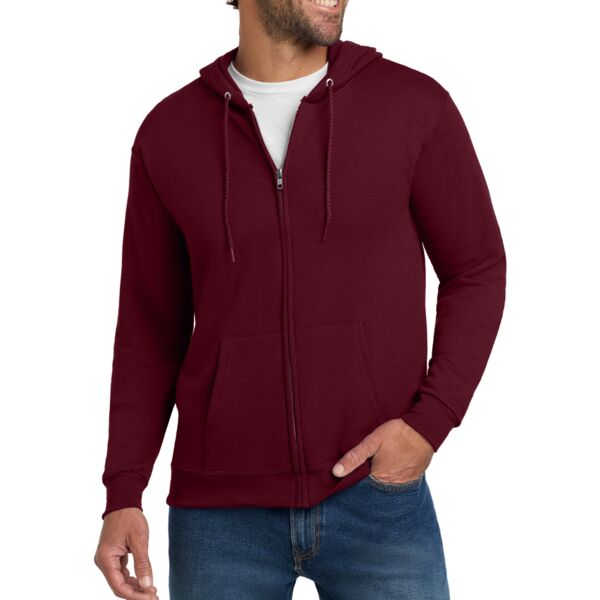 EcoSmart ® Full Zip Hooded Sweatshirt Thumbnail