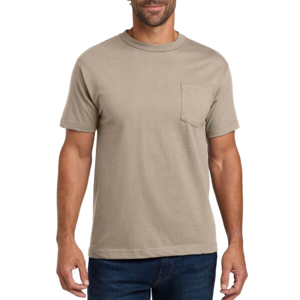 Beefy T ® 100% Cotton T Shirt with Pocket Thumbnail