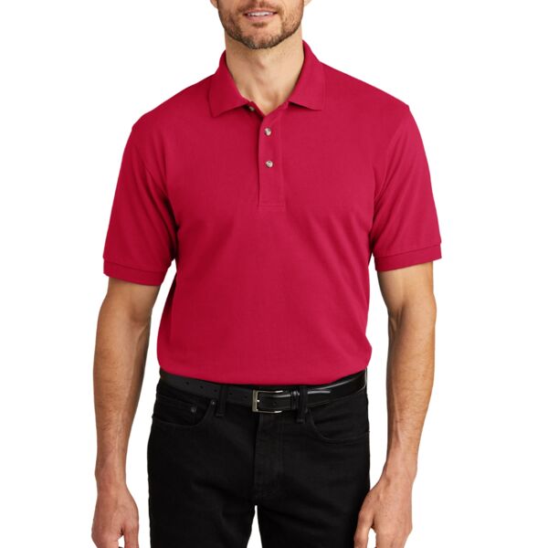 Heavyweight Cotton Pique Polo Thumbnail