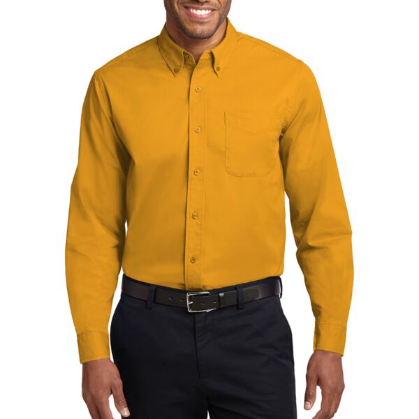 Extended Size Long Sleeve Easy Care Shirt Thumbnail