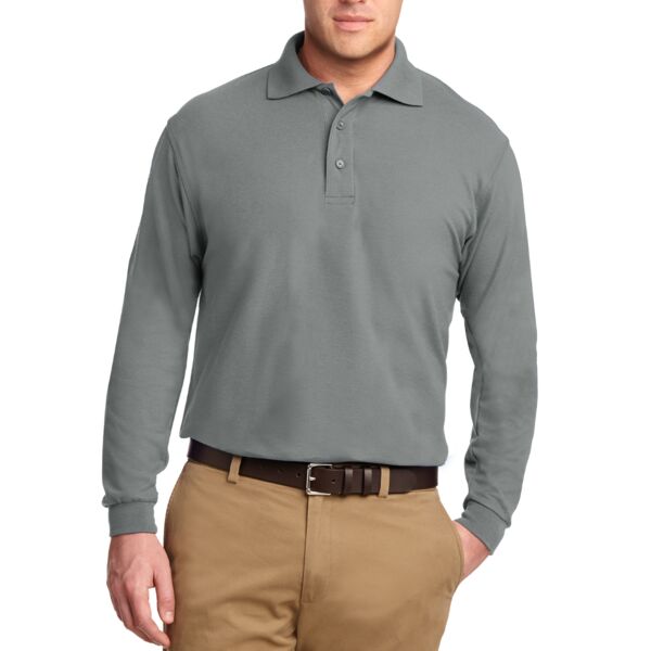 Silk Touch Long Sleeve Polo Thumbnail