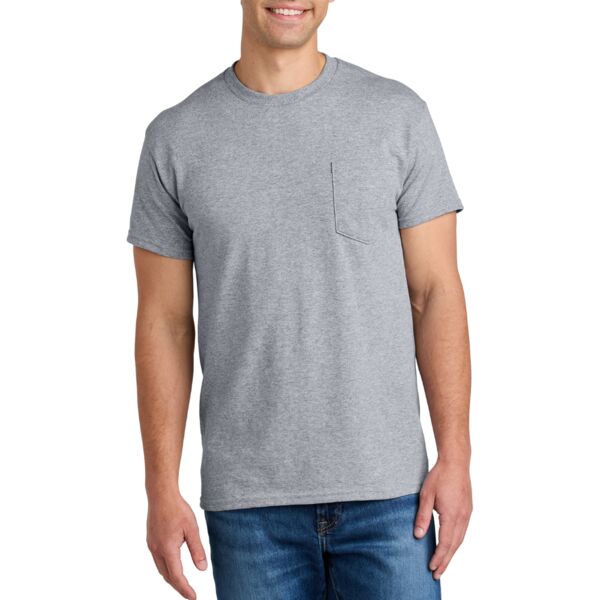 DryBlend ® 50 Cotton/50 Poly Pocket T Shirt Thumbnail