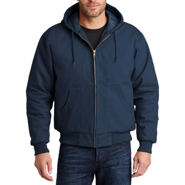 Duck Cloth Hooded Work Jacket Thumbnail