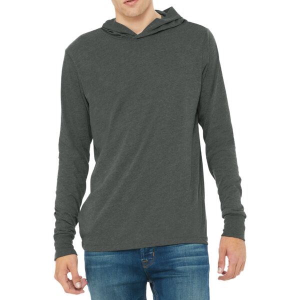Unisex Jersey Long Sleeve Hoodie Thumbnail