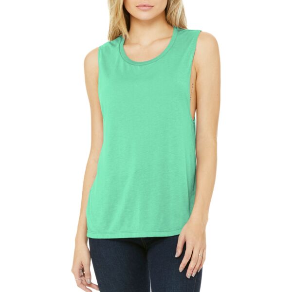 Women's Flowy Scoop Muscle Tank Thumbnail