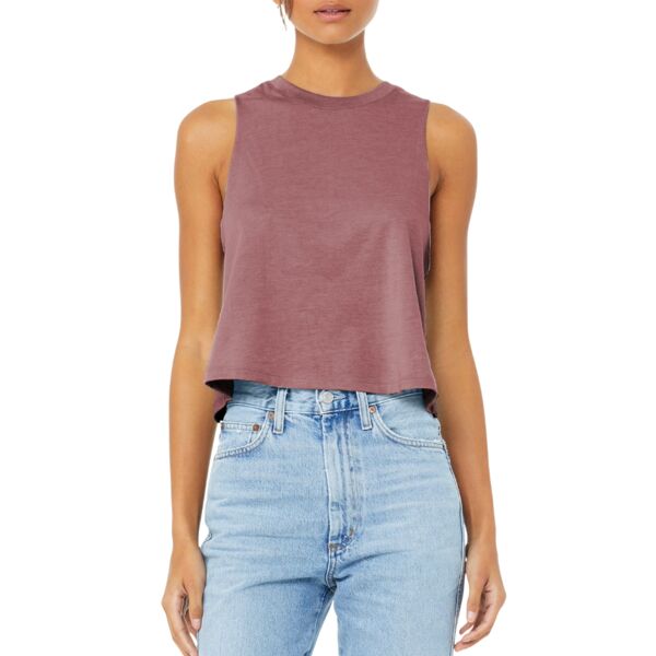 Women's Racerback Cropped Tank Thumbnail