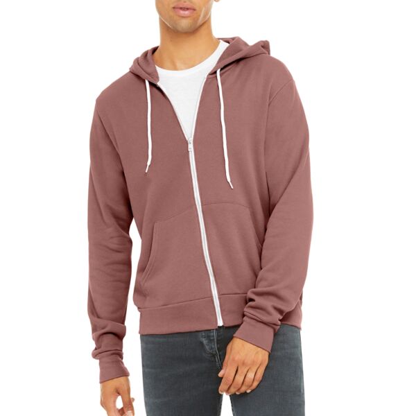 Unisex Sponge Fleece Full Zip Hoodie Thumbnail