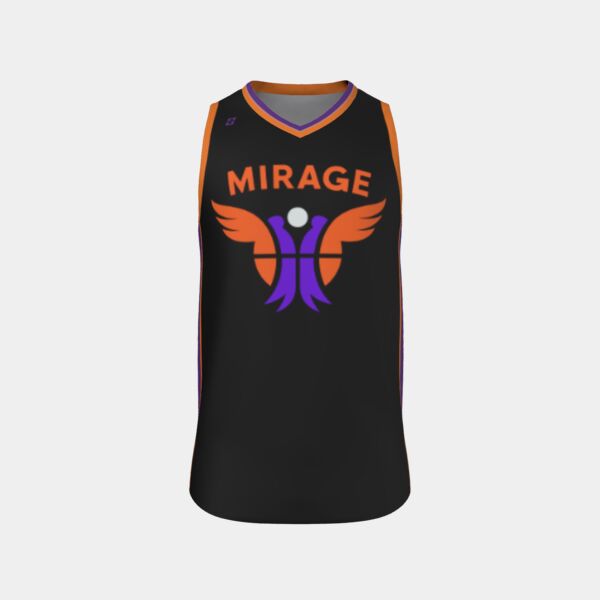 Mirage Game Day Reverse Basketball Jersey Thumbnail