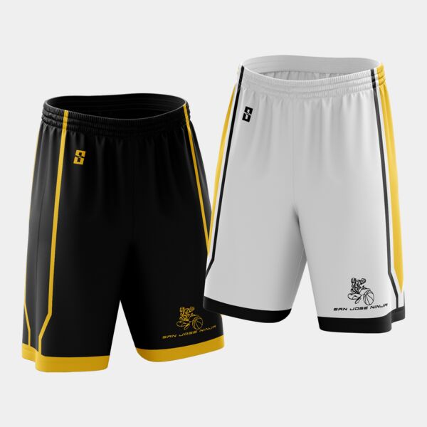 San Jose Ninjas Reverse Short Thumbnail