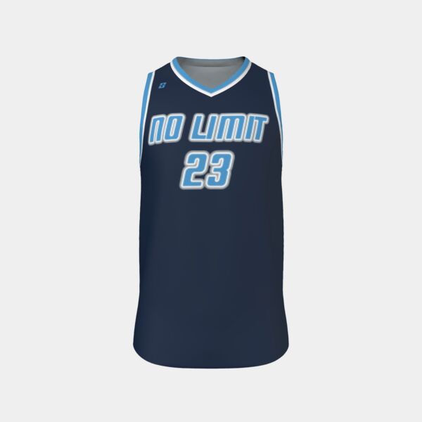 No Limit Reverse Basketball Jersey Thumbnail