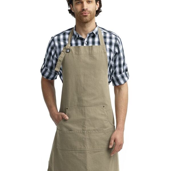 Calibre Cotton Canvas Apron with Pocket Thumbnail