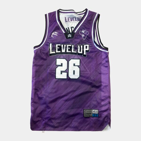 Level Up Basketball Reverse Jersey Thumbnail